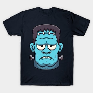 Frankenstein Monster Face T-Shirt